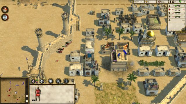 Wyczyść mury z pomocą Rekrutów i Knechtów, a Zbrojnych poślij na wrogiego Lorda. - Pierwsza krew | Kampania szkoleniowa - Lwie Serce - Twierdza: Krzyżowiec II - poradnik do gry