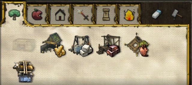 Budynki przemysłowe. - Przemysłowe | Budynki - Twierdza: Krzyżowiec II - poradnik do gry