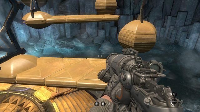 Musisz strzelać z lasera do okrągłych kul - U-Boot | Misje Główne w Wolfenstein The New Order - Wolfenstein: The New Order - poradnik do gry