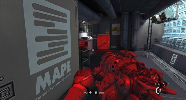 Jeden wielu wejść do wentylacji - Baza Księżycowa | Misje Główne w Wolfenstein The New Order - Wolfenstein: The New Order - poradnik do gry