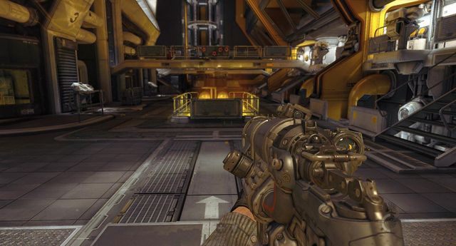 W tym pomieszczeniu będą oficerowie - Baza Księżycowa | Misje Główne w Wolfenstein The New Order - Wolfenstein: The New Order - poradnik do gry