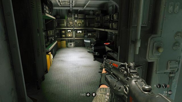 Przy stanowisku radiooperatora - U-Boot | Sekrety w Wolfenstein The New Order - Wolfenstein: The New Order - poradnik do gry