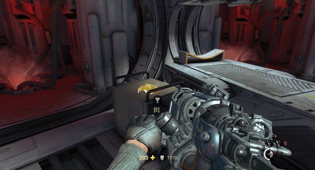 Maska będzie leżała na szafce - Baza Księżycowa | Sekrety w Wolfenstein The New Order - Wolfenstein: The New Order - poradnik do gry