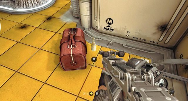 W pokoju z promem - Baza Księżycowa | Sekrety w Wolfenstein The New Order - Wolfenstein: The New Order - poradnik do gry