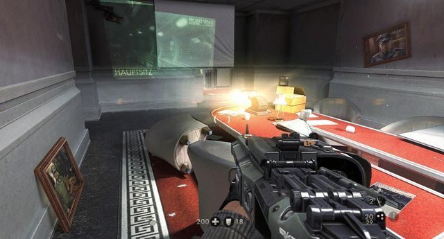 Na tym stole - Powrót do London Nautiki | Sekrety w Wolfenstein The New Order - Wolfenstein: The New Order - poradnik do gry