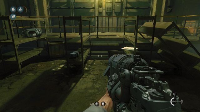 W kanałach, na tym regale - Tajemnica | Sekrety w Wolfenstein The New Order - Wolfenstein: The New Order - poradnik do gry