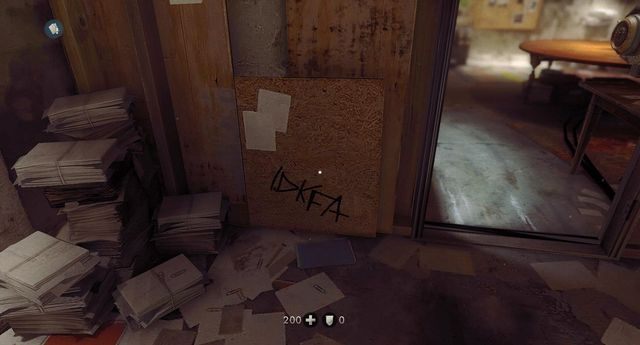 Wejście do krypty rodem z Fallouta możesz znaleźć w bazie rebeliantów gdy zejdziesz do hangarów - Easter Eggs/Polskie akcenty | Sekrety w Wolfenstein The New Order - Wolfenstein: The New Order - poradnik do gry