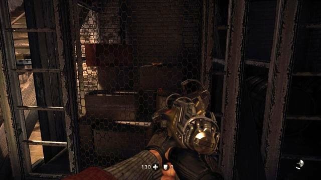 Za tą kratką, którą trzeba zniszczyć - Więzienie Eisenwald | Sekrety w Wolfenstein The New Order - Wolfenstein: The New Order - poradnik do gry