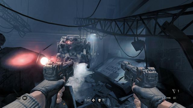 Walka z pierwszym mechem - London Nautica | Misje Główne w Wolfenstein The New Order - Wolfenstein: The New Order - poradnik do gry