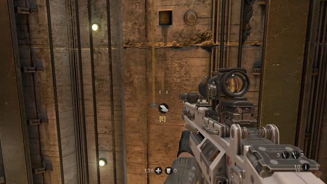 Lina po której musisz się wspiąć - London Nautica | Misje Główne w Wolfenstein The New Order - Wolfenstein: The New Order - poradnik do gry