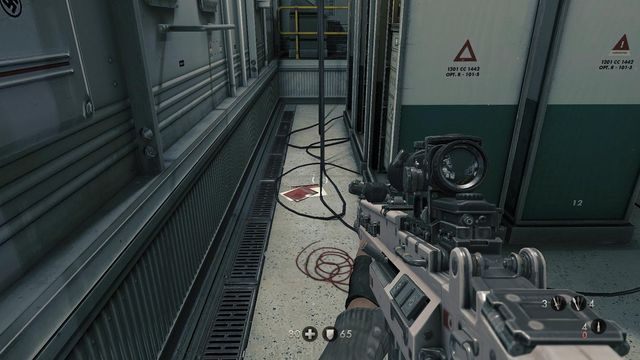 Za serwerami na południu hangaru - London Nautica | Sekrety w Wolfenstein The New Order - Wolfenstein: The New Order - poradnik do gry