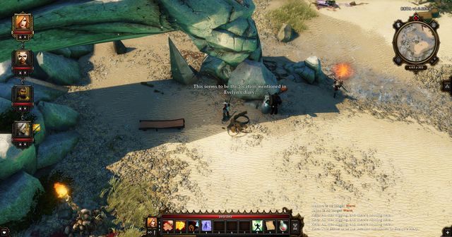 Tutaj postacie zauważą że są w dobrym miejscu - A Mysterious Murder Cyseal - misje główne - Divinity: Grzech Pierworodny - poradnik do gry
