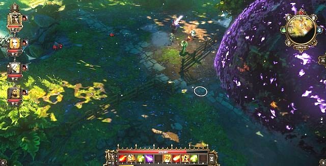 Bariera postawiona nad domkiem wiedźmy - Find the Witch Las Luculla, Hiberheim - misje główne - Divinity: Grzech Pierworodny - poradnik do gry