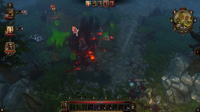 Eksplozja trującego gazu może zostawić niedopalone chmury - Żywioły - Divinity: Grzech Pierworodny - poradnik do gry