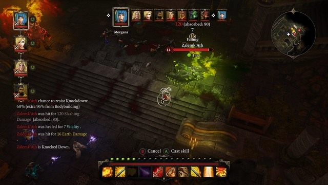 Jedno z dwóch starć z Mangothem - w tym wypadku z kilkoma jego sługusami - Sługi Mangotha jak pokonać - Divinity: Grzech Pierworodny - poradnik do gry