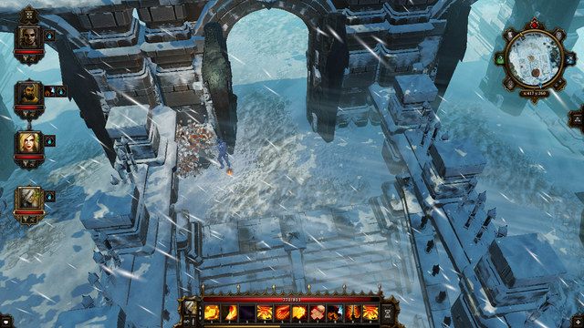 Dźwignia przed wrotami po lewej pomiędzy krzakami - Hiberheim Las Luculla, Hiberheim - mapy lokacji - Divinity: Grzech Pierworodny - poradnik do gry