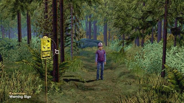 Sami w lesie - Rozdział 4 - Alone | Epizod 1 - All That Remains | The Walking Dead - Season Two - The Walking Dead - Season Two - poradnik do gry