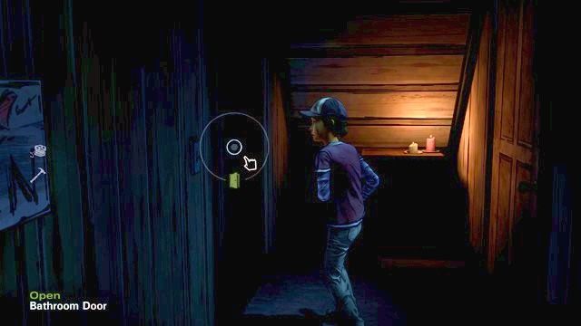 Wchodzimy do łazienki - Rozdział 8 - Getting Supplies | Epizod 1 - All That Remains - The Walking Dead - Season Two - poradnik do gry