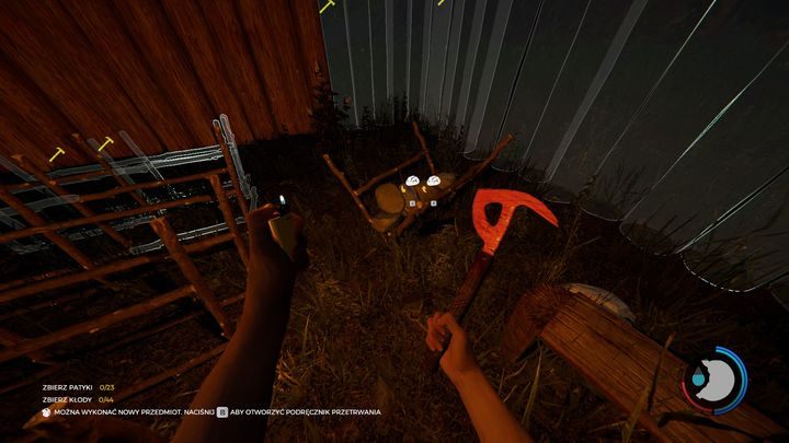 Podstawowych surowców, takich jak patyki czy kamienie, zawsze brakuje - The Forest: Porady na start - The Forest - poradnik do gry