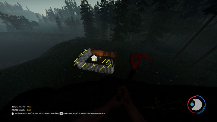 Zanim zaczniecie budować swoją pierwszą kryjówkę, rozplanujcie ułożenie wszystkich konstrukcji - The Forest: Porady na start - The Forest - poradnik do gry