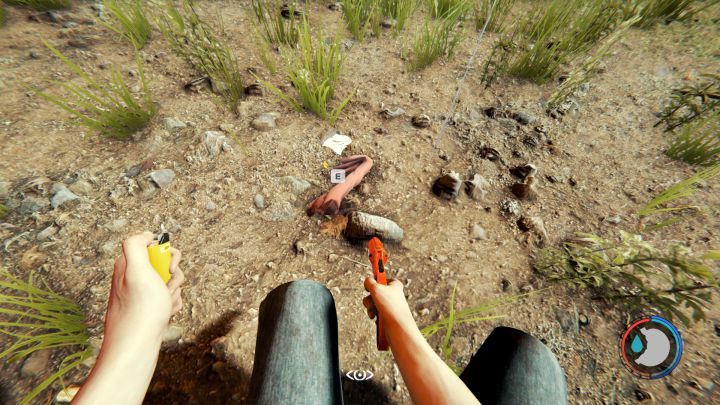 Materiał lezący na ziemi - The Forest: Surowce do craftingu - The Forest - poradnik do gry