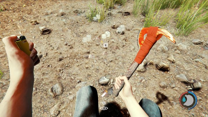 Monety służą do wytwarzania bomb. - The Forest: Surowce do craftingu - The Forest - poradnik do gry
