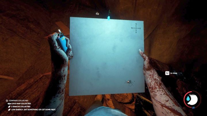 Korzystanie z mapy jest w grze bardzo utrudnione. - The Forest: Mapa świata gry - The Forest - poradnik do gry