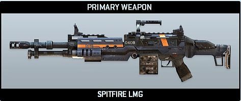 Nazwa: Spitfire LMG - Broń pilota | Uzbrojenie Titanfall - Titanfall - poradnik do gry