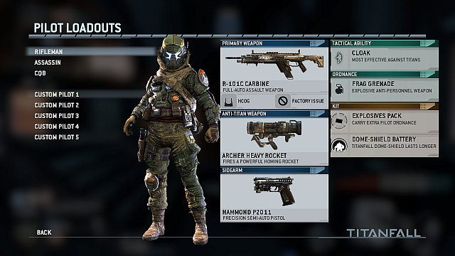 Nazwa: Rifleman - Klasy pilota | Klasy w Titanfall - Titanfall - poradnik do gry