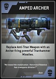 Nazwa: Amped Archer - Karty (Burn Cards) | Podstawy Titanfall - Titanfall - poradnik do gry