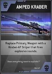 Nazwa: Amped Kraber - Karty (Burn Cards) | Podstawy Titanfall - Titanfall - poradnik do gry