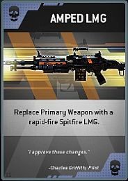 Nazwa: Amped LMG - Karty (Burn Cards) | Podstawy Titanfall - Titanfall - poradnik do gry