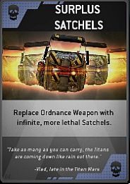 Nazwa: Surplus Satchels - Karty (Burn Cards) | Podstawy Titanfall - Titanfall - poradnik do gry
