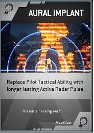 Nazwa: Aural Implant - Karty (Burn Cards) | Podstawy Titanfall - Titanfall - poradnik do gry