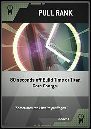 Nazwa: Pull Rank - Karty (Burn Cards) | Podstawy Titanfall - Titanfall - poradnik do gry
