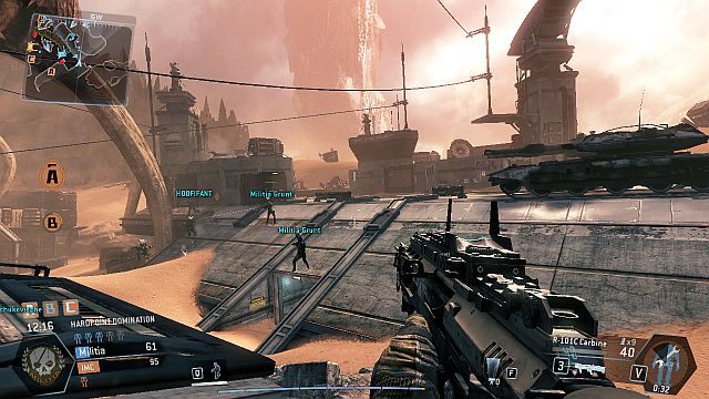 Zakopana budowla, w której znajduje się flaga w CTF - Boneyard | Mapy w Titanfall - Titanfall - poradnik do gry