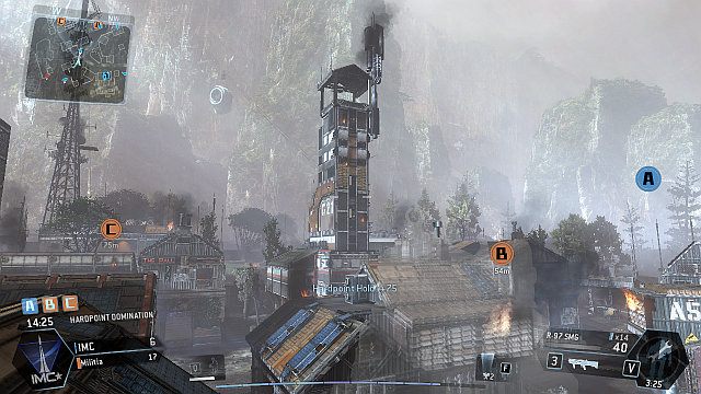 W centrum można natrafić na wysoką wieżyczkę, na która można się wdrapać - Colony | Mapy w Titanfall - Titanfall - poradnik do gry