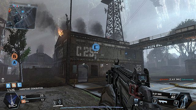Kolejny budynek z punktem przejęcia również znajduje się na skraju mapy - Colony | Mapy w Titanfall - Titanfall - poradnik do gry