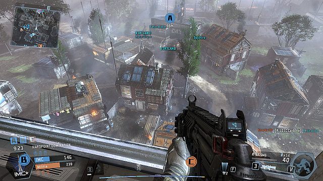 Centralna wieża zapewnia świetny widok na całą mapę. - Colony | Mapy w Titanfall - Titanfall - poradnik do gry