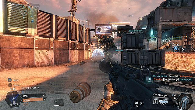 Jedna z 2 głównych dróg okalających centralny budynek na mapie - Demeter | Mapy w Titanfall - Titanfall - poradnik do gry