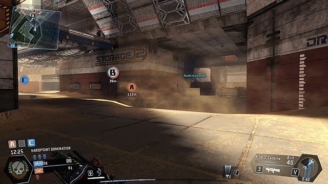 Centrum mapy, to tutaj toczy się najwięcej walk, gdyż spotykają się na tym skrzyżowaniu piloci, a w szczególności Tytani, dla których drogi są całkiem wąskie, nie do końca pozwalają więc one na swobodne manewrowanie - Rise | Mapy w Titanfall - Titanfall - poradnik do gry