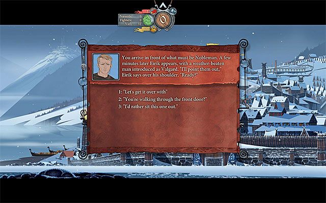 Pierwsza ważna decyzja - Strand | Rozdział 1 / Chapter 1 w The Banner Saga - The Banner Saga - poradnik do gry