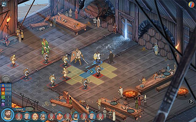 Nie śpiesz się ze zmniejszeniem dystansu do bandytów - Strand | Rozdział 1 / Chapter 1 w The Banner Saga - The Banner Saga - poradnik do gry