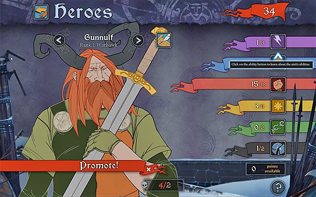 Warto awansować jednego z bohaterów na wyższy poziom - Podróż do Vedrfell | Rozdział 1 / Chapter 1 w The Banner Saga - The Banner Saga - poradnik do gry