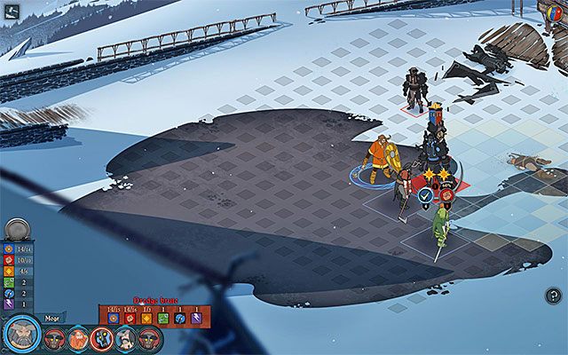 Dąż do osłabiania pancerza największego potwora - Vedrfell | Rozdział 1 / Chapter 1 w The Banner Saga - The Banner Saga - poradnik do gry