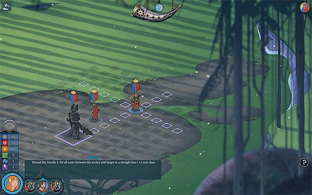 Staraj się jak najdłużej atakować potwora z dystansu - Walka w lesie | Rozdział 2 / Chapter 2 w The Banner Saga - The Banner Saga - poradnik do gry