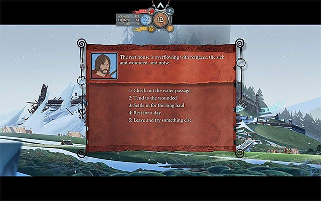 Lista opcji zachowania jest bardzo zróżnicowana - Frostvellr | Rozdział 2 / Chapter 2 w The Banner Saga - The Banner Saga - poradnik do gry