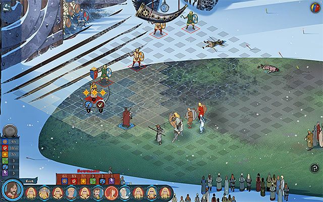 Szybko pozbądź się łuczniczek - Frostvellr | Rozdział 2 / Chapter 2 w The Banner Saga - The Banner Saga - poradnik do gry