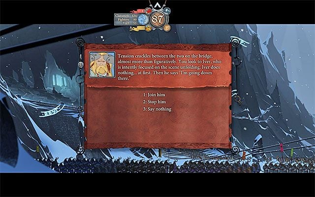 Moment podjęcia decyzji - Einartoft | Rozdział 4 / Chapter 4 w The Banner Saga - The Banner Saga - poradnik do gry