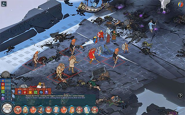 Po kolei eliminuj gigantów - Einartoft | Rozdział 5 / Chapter 5 w The Banner Saga - The Banner Saga - poradnik do gry